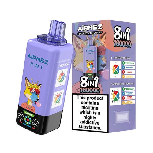 Airmez 160000 Puffs 8 Flavors Disposable Vape