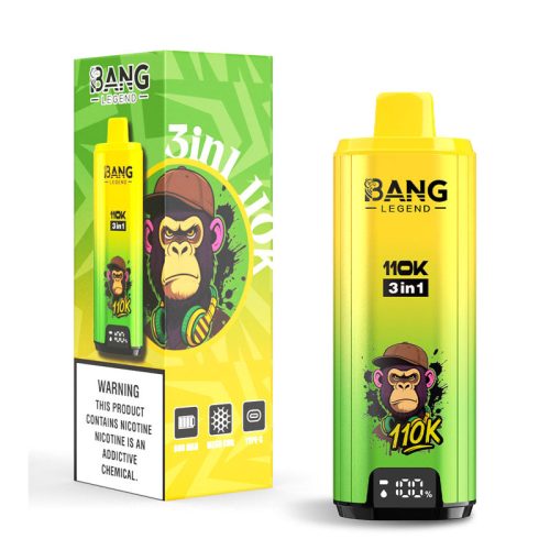 Bang Legend 110000 Puffs 3 Flavors Disposable Vape