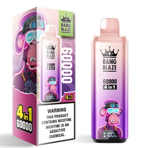 Bang Blaze 60000 Puffs 4 Flavors Disposable Vape