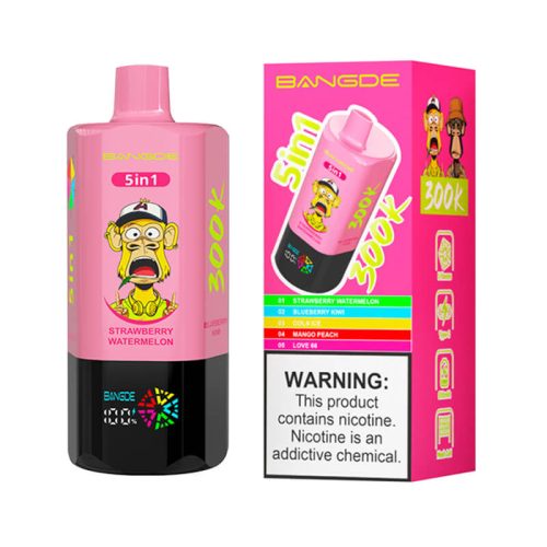 Bang DE 300000 Puffs 5 Flavors Disposable Vape