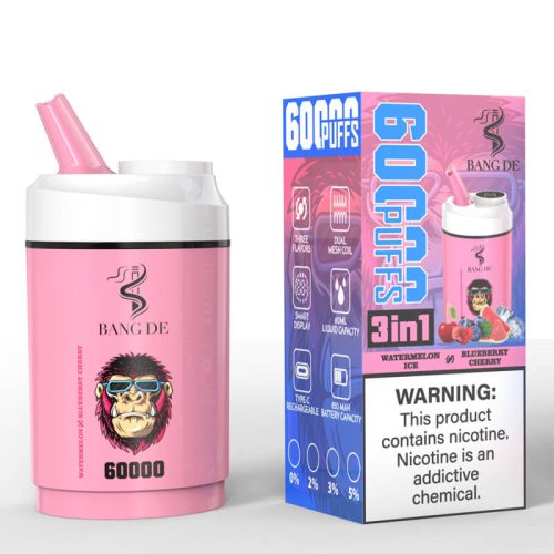 Bang DE 60000 Puffs Triple Flavors Disposable Vape