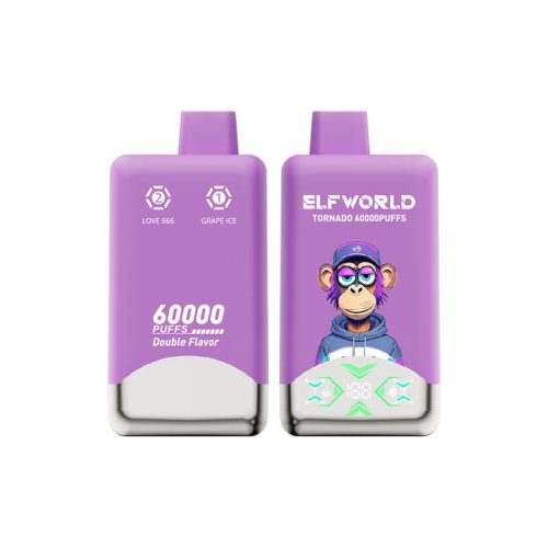 ELFWORLD Tornado 60000 Puffs 2 Flavors Disposable 