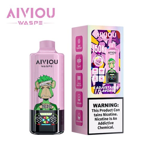 Waspe Aiviou 150000 Puffs 6 Flavors Disposable Vap