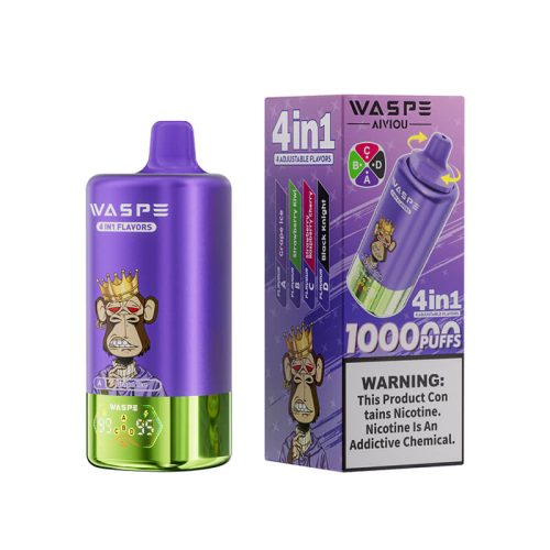 WASPE 100000 Puffs 4in1 Flavors Disposable Vape